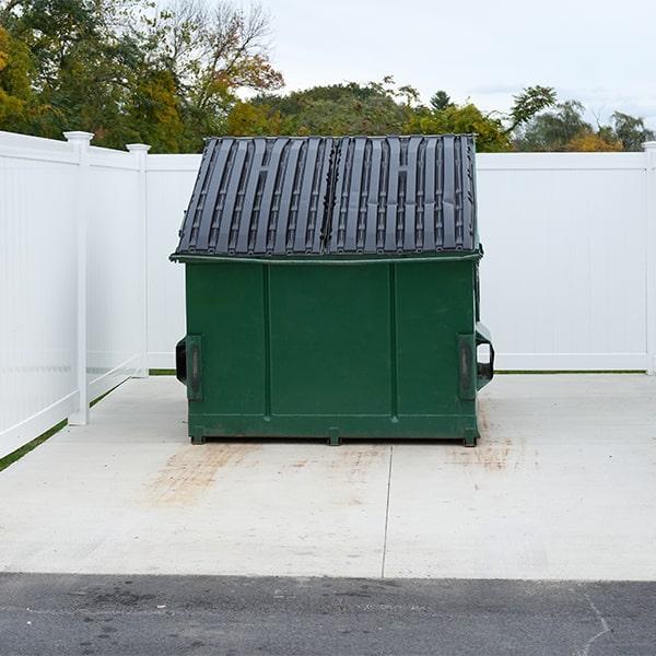 we provide customizable service prepare for our commercial dumpsters, with options ranging from daily to monthly pickup